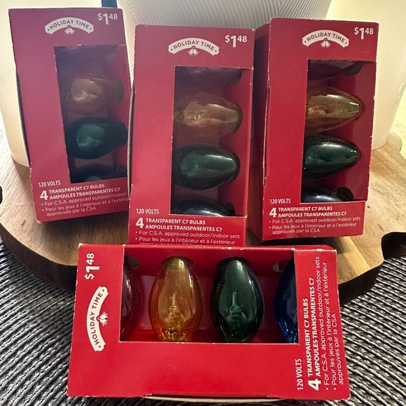 Vintage New in Box C7 Christmas Bulbs - Picture 1 of 1